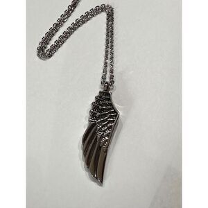 Angel Wing Memorial Cremation Urn Locket Necklace Sympathy Gift